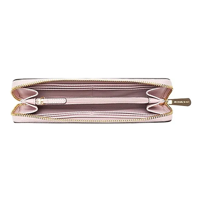 MICHAEL KORS Giftables Cow Leather Wallets With Money Clip Women's Light Pink-2