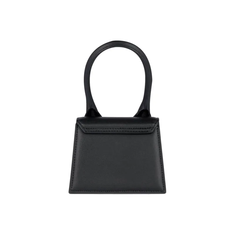 Jacquemus Leather Handbag Women's Black-2