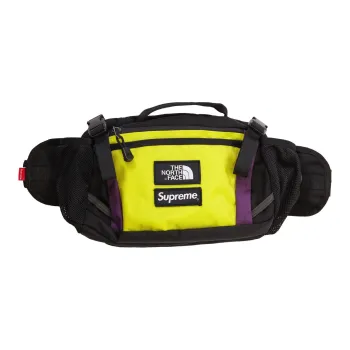 Supreme THE NORTH FACE Supreme FW18 Nylon Fanny Pack Regular Unisex Yellow