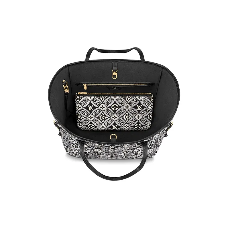 LOUIS VUITTON Since 1854 Neverfull Mm Gray-3