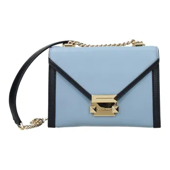 MICHAEL KORS MICHAEL KORS Luggage Collection Leather Crossbody Bag Women's Blue