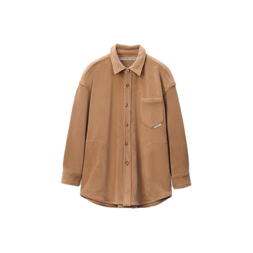 Alexander Wang Jackets Unisex Teddy Brown