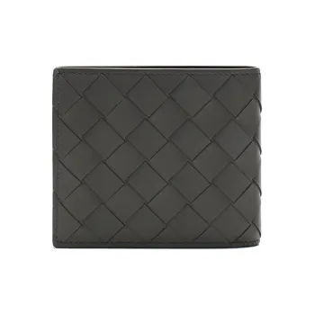 Bottega Veneta Leather Wallet Men's Graphite