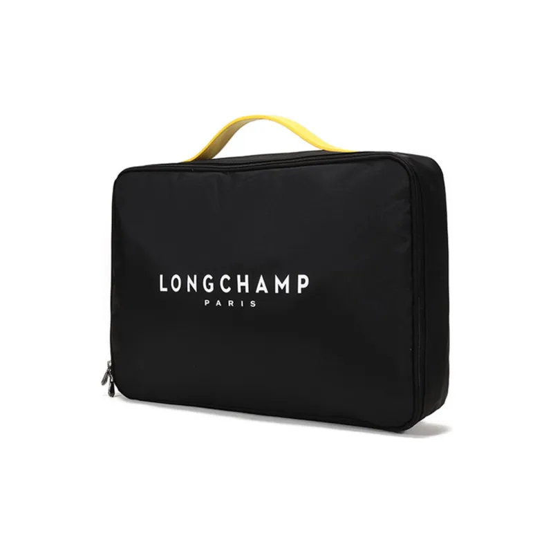 LONGCHAMP Cocagne Fabric Briefcase Regular Men's Black-1