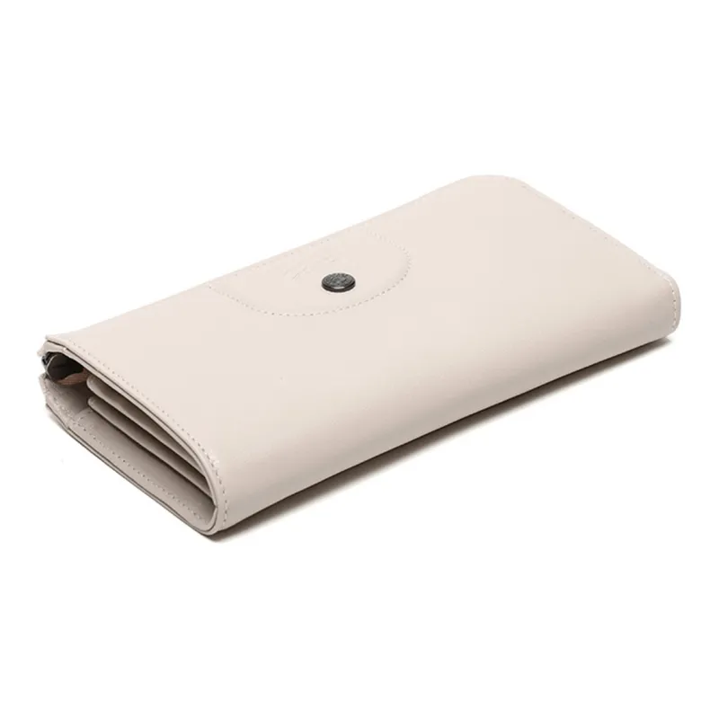 LONGCHAMP Le Pliage Sheepskin Wallet Women's Pink White-4