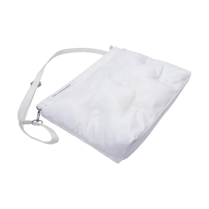 KILLWINNER Cloud Memory Foam Soft Down Cotton Shoulder Bag Women's White-4
