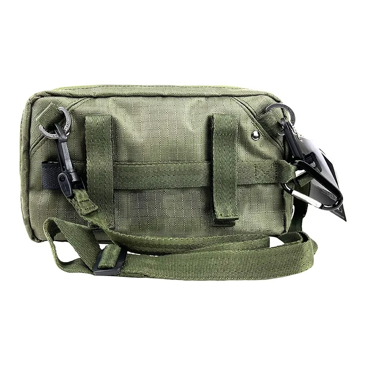 Indispensable Polyester Shoulder Bag Crossbody Bag Unisex Army Green-1