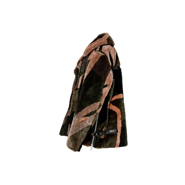 KAWS X Sacai Women'ss Fur Coat-5