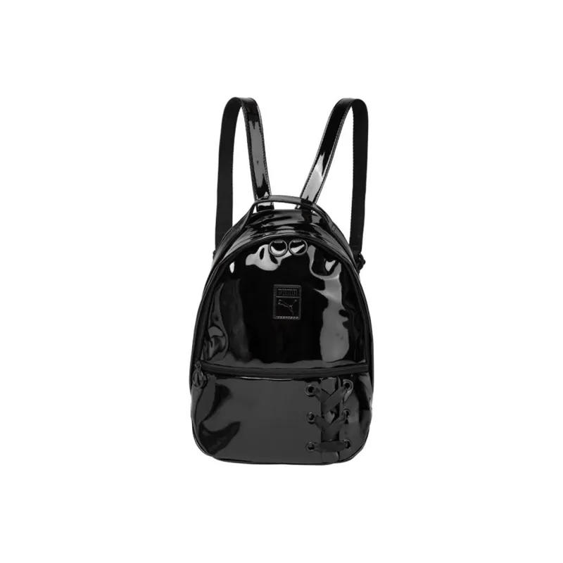 PUMA Artificial Leather Backpack Regular Women's Black-0