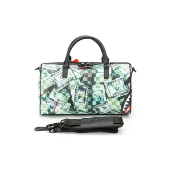 SPRAYGROUND PVC Gym Bag, Sports Bag, Travel Bag, Shoulder Bag, Handbag Large Size Unisex Multicolor