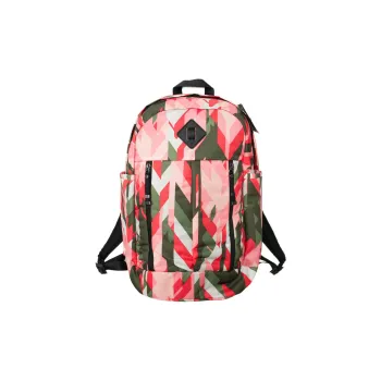 Nike Polyester Backpack Regular Unisex Pink/Army Green/Red