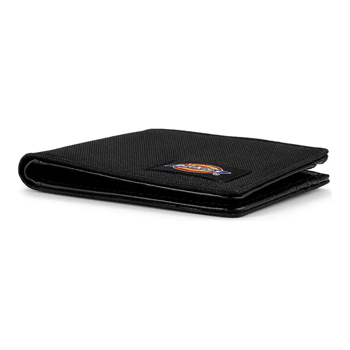 Dickies Canvas Canvas Bag Card Holder Wallet Small Size Unisex Black-2