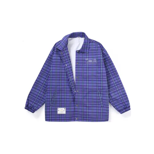 XXGOGO Jackets Unisex Blue Purple