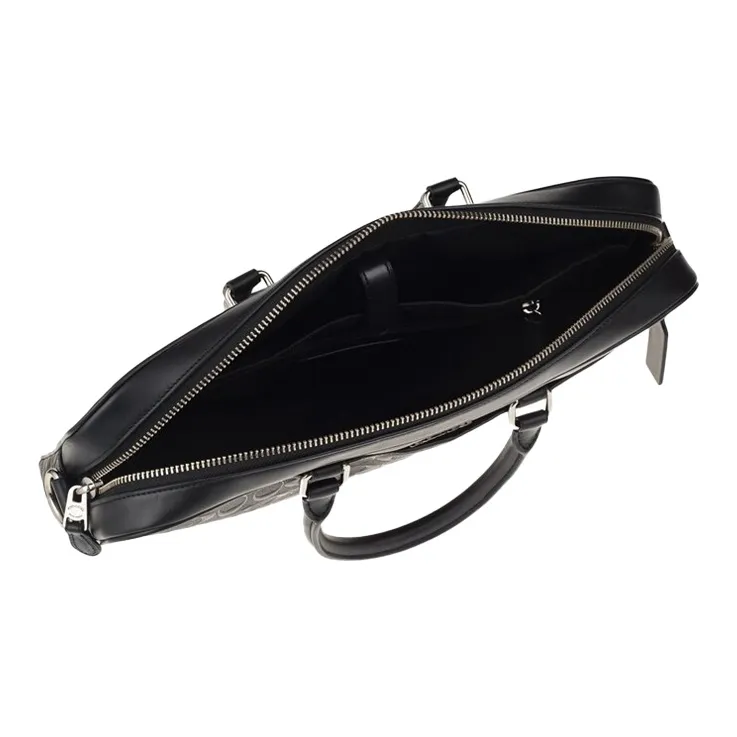 COACH Beckett Cow Leather Shoulder Bag Crossbody Bag Handbag Regular Men's Black-4