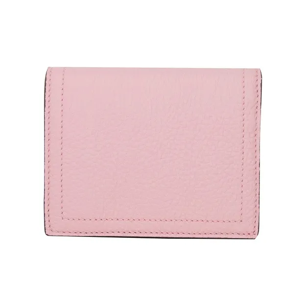 MOSCHINO Leather Wallet Women's Pink-1