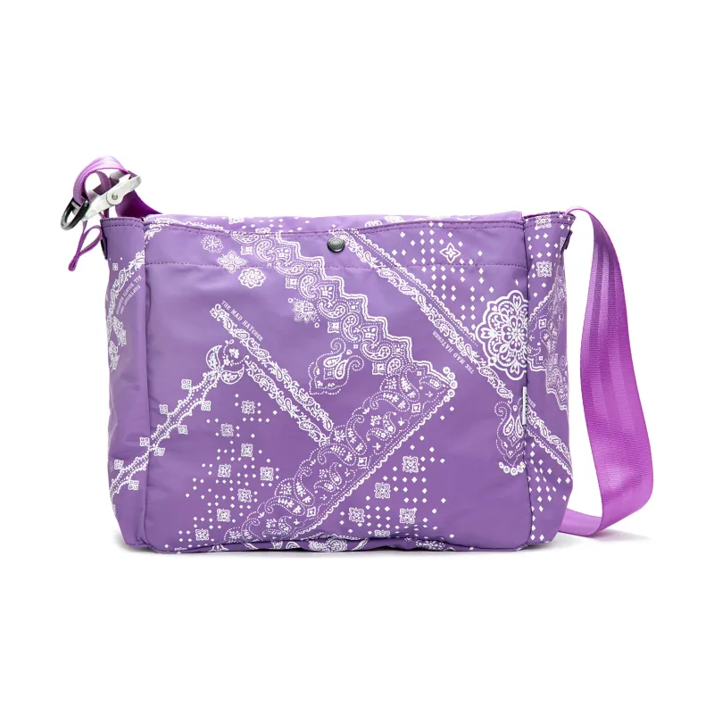 The MAD HATcher Messenger Bag, Crossbody Bag, Shoulder Bag, Outdoor Bag Polyester Multicolor Unisex-8