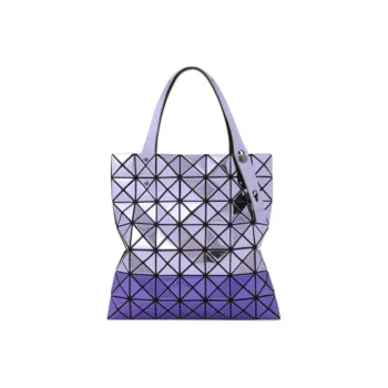 ISSEY MIYAKE PVC Shoulder Bag, Crossbody Bag, Handbag Women's Purple