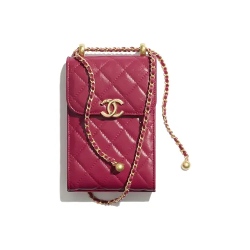 CHANEL Little Golden Ball Cellphone Pouches