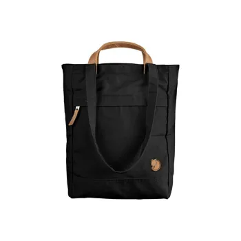 Fjallraven Polyester Handbag Single Shoulder Bag Double Shoulder Bag Small Size Unisex Black