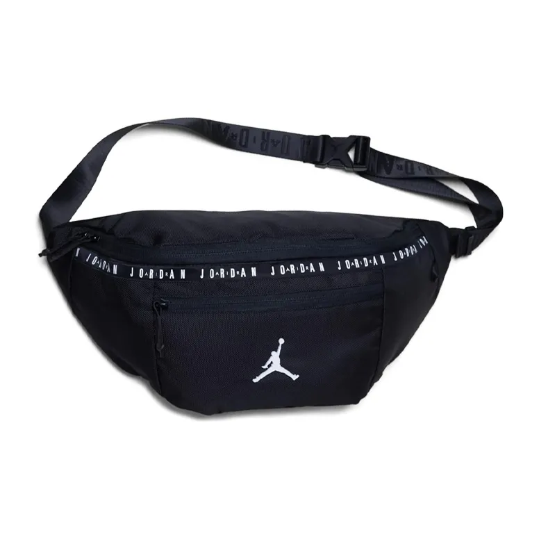 Jordan Polyester Crossbody Bag Sling Bag Fanny Pack Regular Unisex Black-0