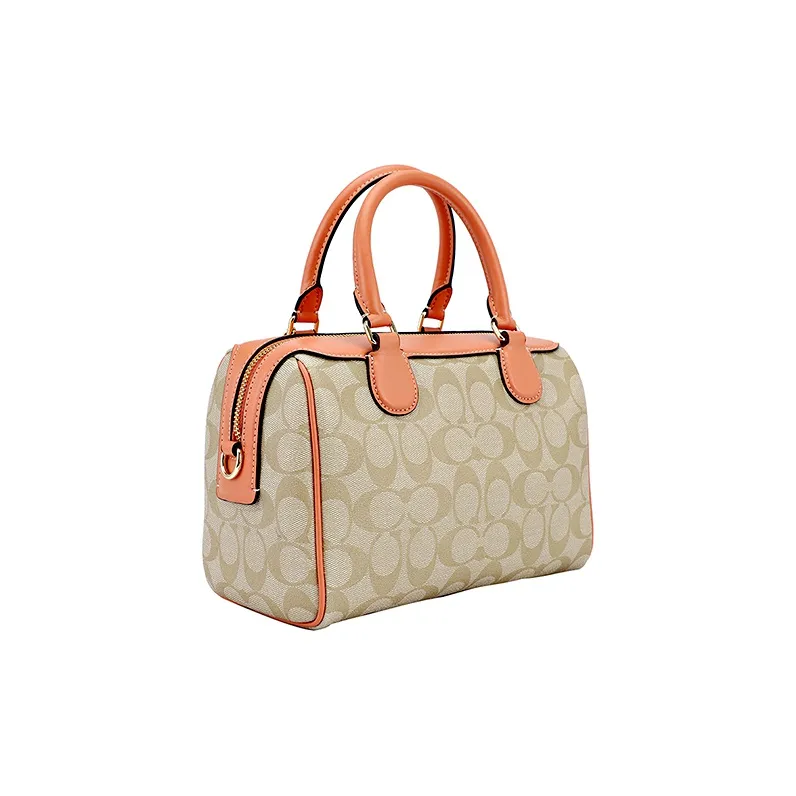 COACH Bennett Women's Khaki Pastel Pink-1