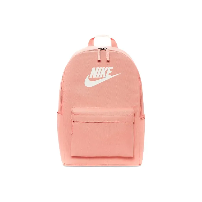 Nike Heritage Polyester Backpack Regular Women's Orange Pink-0