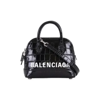 Balenciaga Leather Handbag, Crossbody Bag Extra Small Women's Black