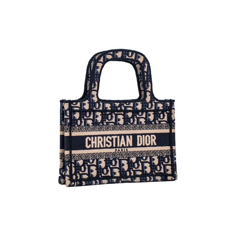 DIOR BookTote Canvas Canvas Bag Tote Bag Shopping Bag