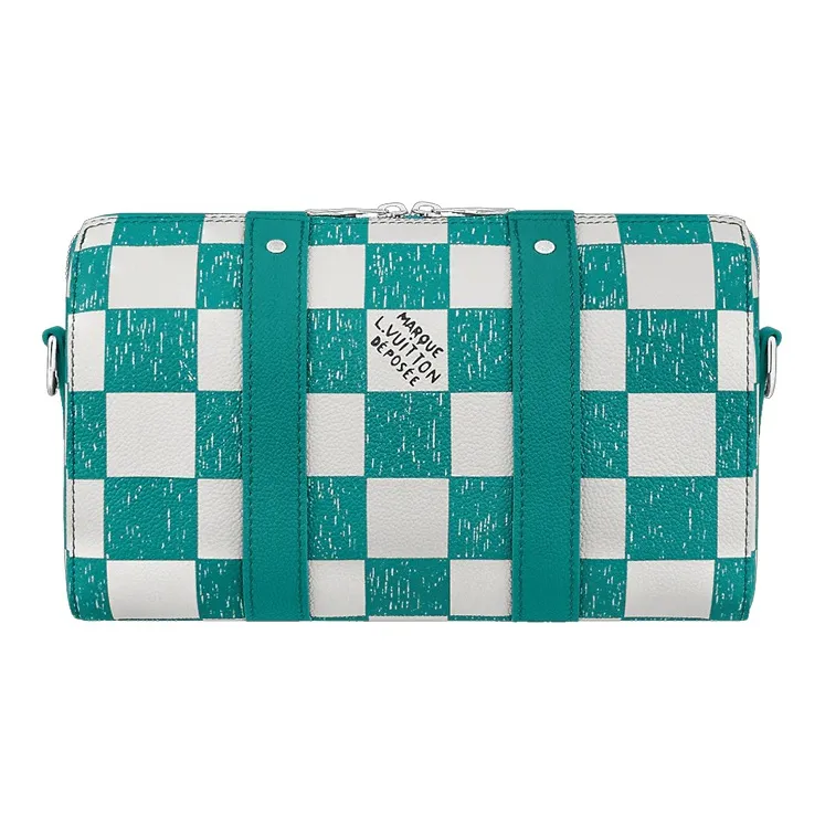 LOUIS VUITTON City Keepall Graphite Teal-1