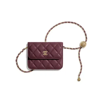 CHANEL Little Golden Ball Coin Purses