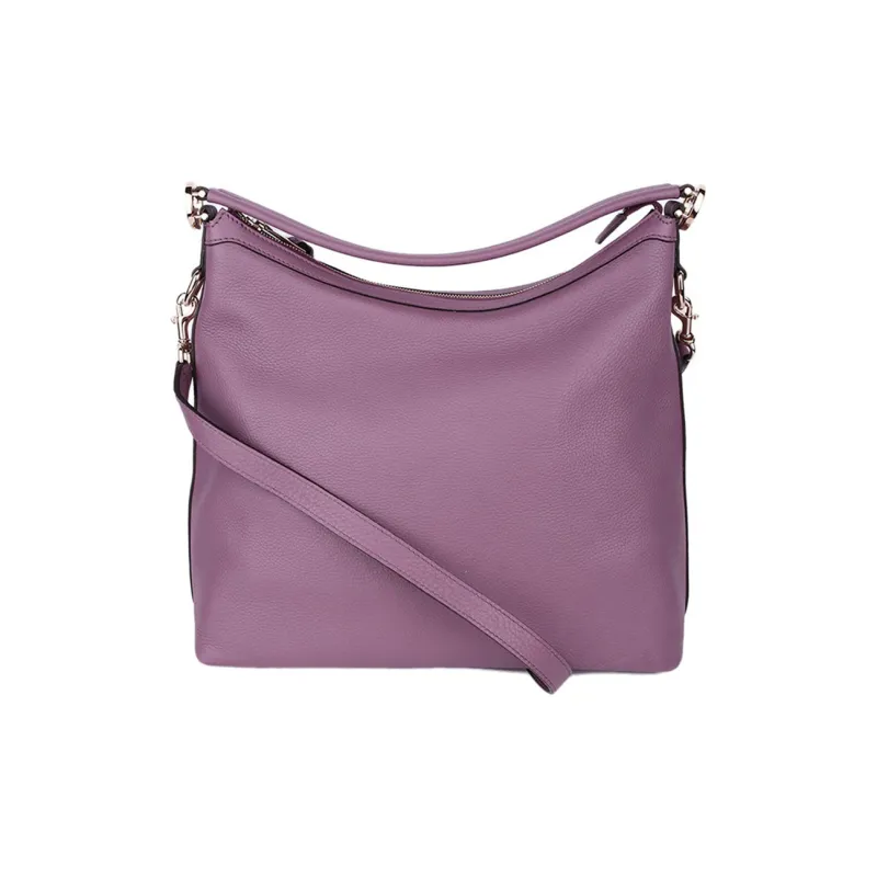 GUCCI Cow Leather Shoulder Bag Crossbody Bag Handbag Women's Purple-0