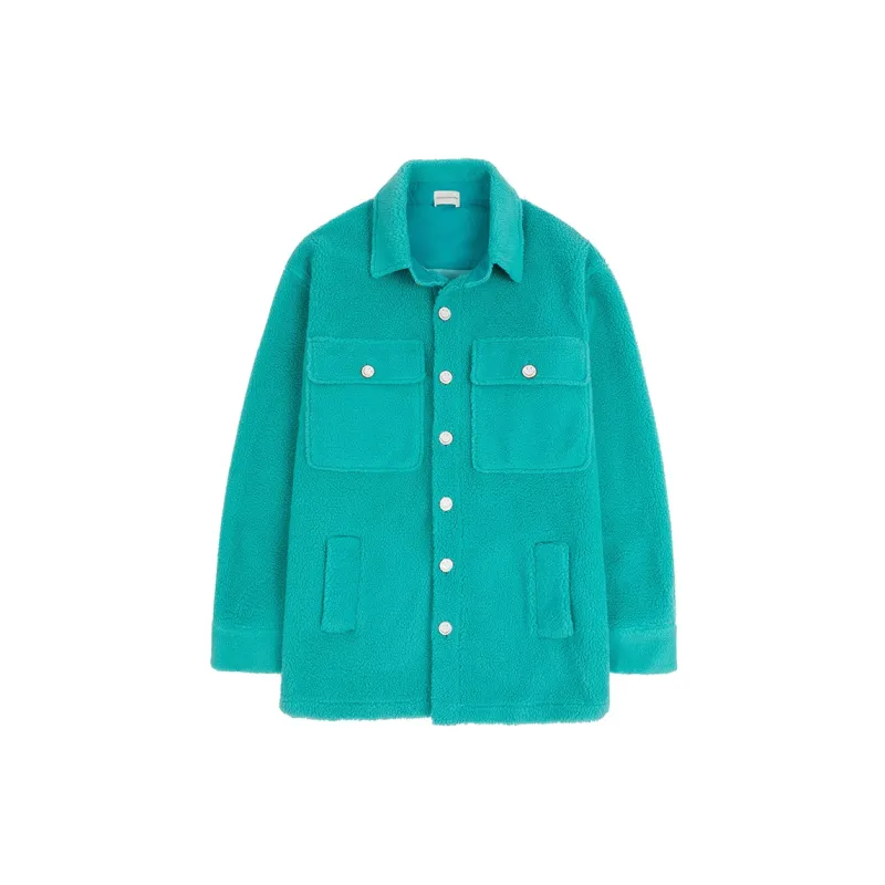 Charlie Luciano Loose Fit Jacket Unisex Peacock Blue-1
