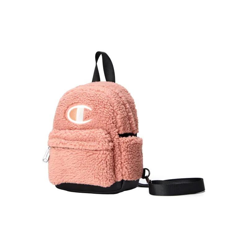 Champion Faux Sherpa Backpack Regular Women's Pink-3