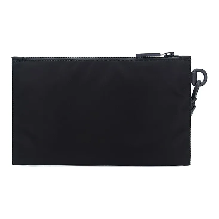 VERSACE Nylon Coin Purse Commute Clutch Regular Men's Black-1