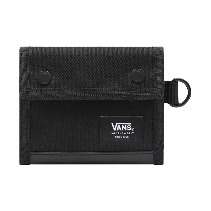 Vans Polyester Coin Purses Wallets Regular Unisex Black-0