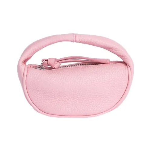 By Far Wmns Micro Cush Leather Handbag Mini Pink