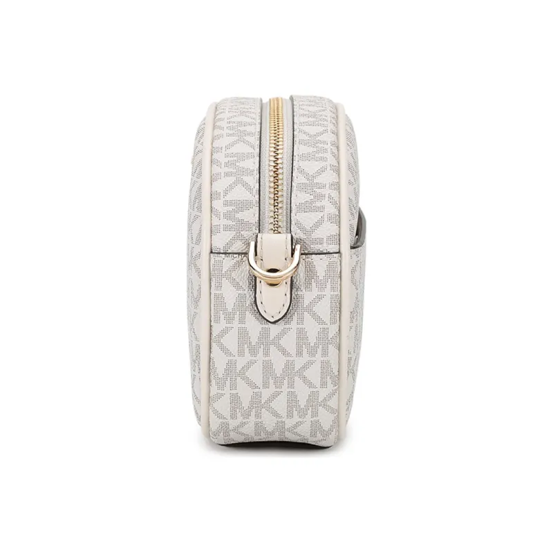 MICHAEL KORS Artificial Leather Crossbody Bag, Shoulder Bag Trumpets Women's Vanilla White-2