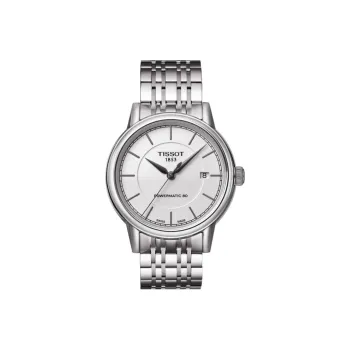 TISSOT Carlson Collection Automatic Mechanical Movement Men's Watches Watch 40mm White Dial T085.407.11.011.00