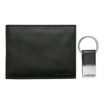 CK/Calvin Klein Leather Wallet Men's Black