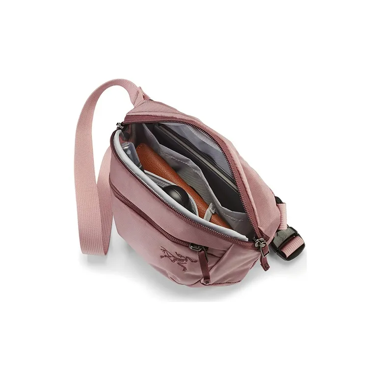 Arcteryx Mantis Nylon Fabric Fanny Pack Regular Unisex Pearlescent Pink-2