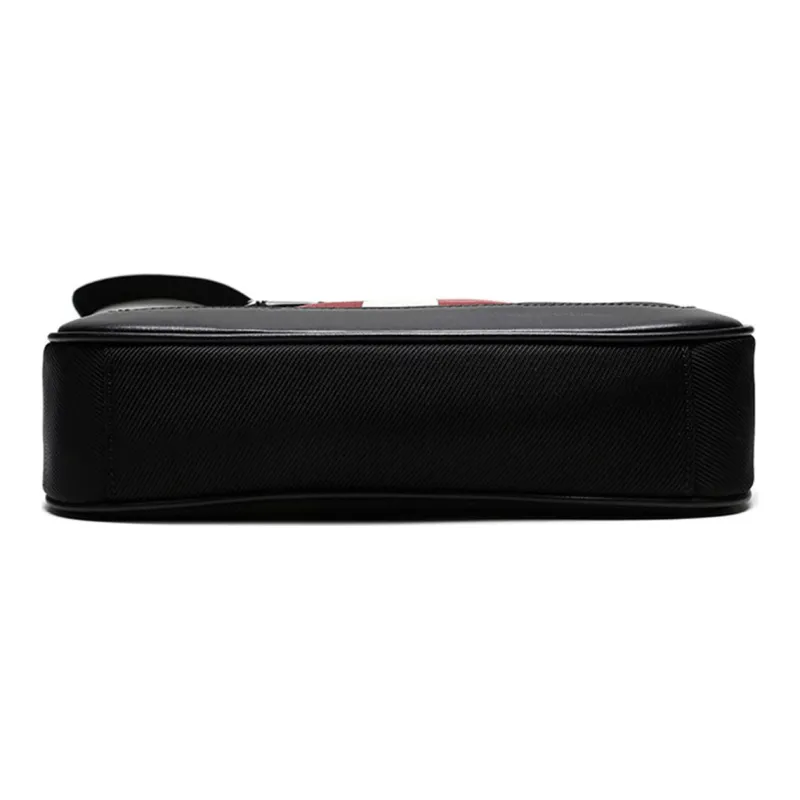 BALLY Fabric Crossbody Bag Messenger Bag Shoulder Bag Regular Men's Black-4