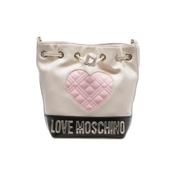 LOVE MOSCHINO Bucket Bag Shoulder Bag Crossbody Bag Backpack Women's White