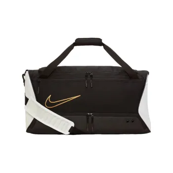 Nike Elite Basketball Duffel Bag Travel Bags Black/White/Metallic Gold