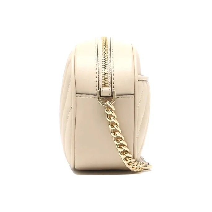 MICHAEL KORS MICHAEL KORS Handbag Collection Rose Leather One Shoulder Handbag, Crossbody Bag Women's Cream White-2