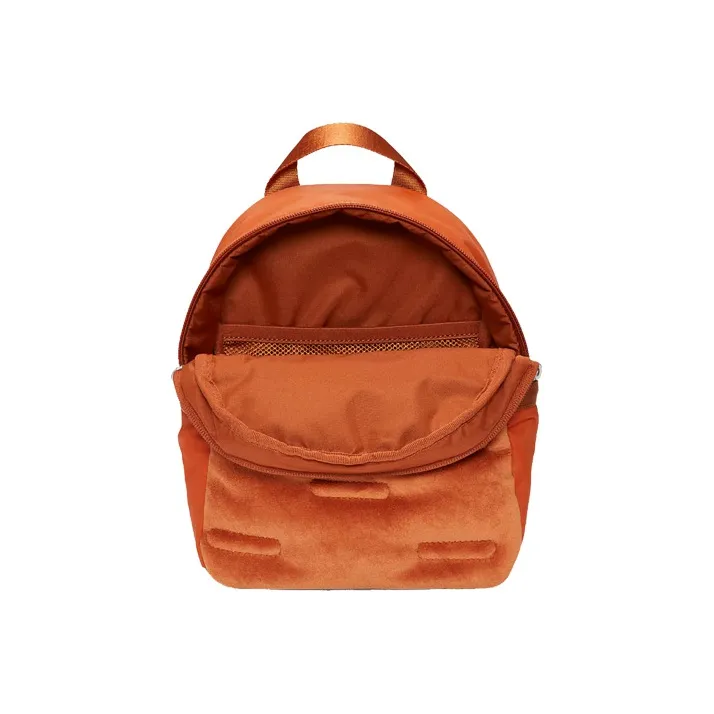 Nike Leather Backpack Mini Women's Dark Reddish Brown-3