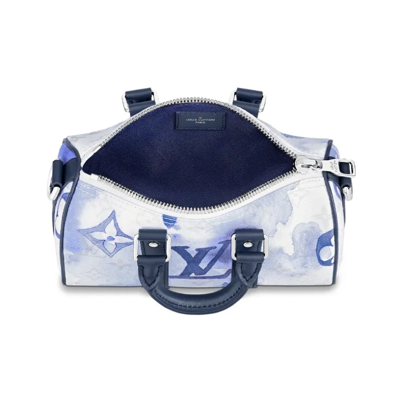 LOUIS VUITTON Keepall Xs Monogram Watercolor Blue-3