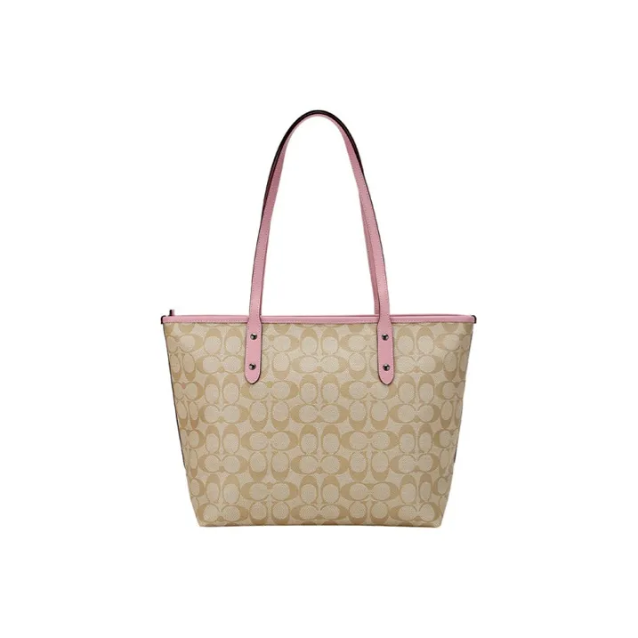 Disney X COACH City Zip Tote Handbags-1