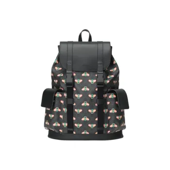 GUCCI Bestiary Bees Backpack Black