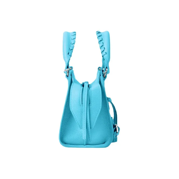 Balenciaga Neo Classic Cow Leather One Shoulder Handbags Mini Women's Blue-1