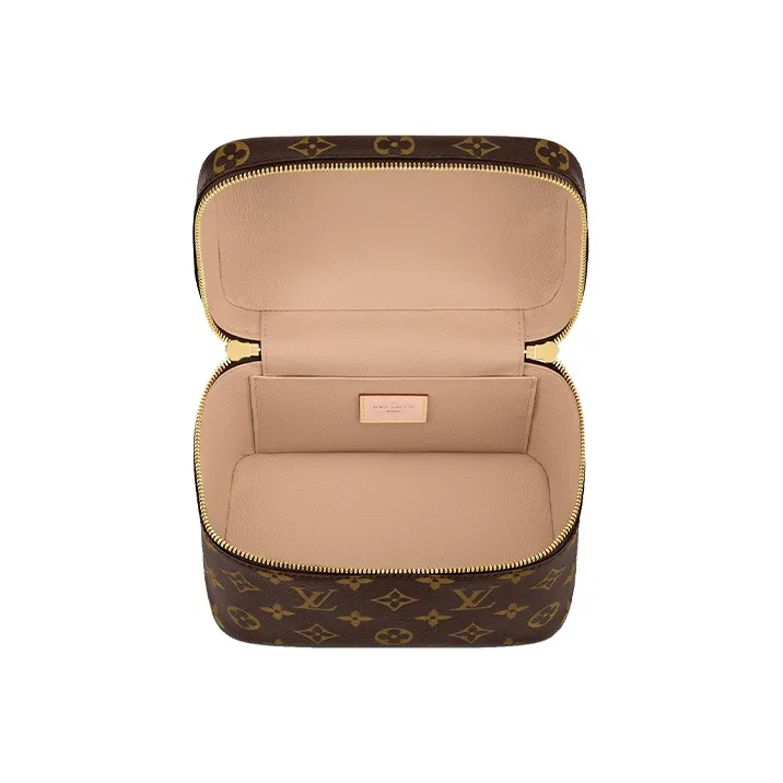 LOUIS VUITTON Nice Beauty Case Monogram Mini Brown-3